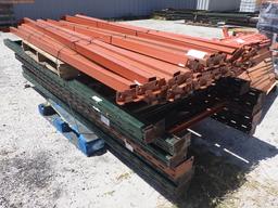 5-04238 (Equip.-Specialized)  Seller:Private/Dealer LOT OF METAL PALLET RACK 42