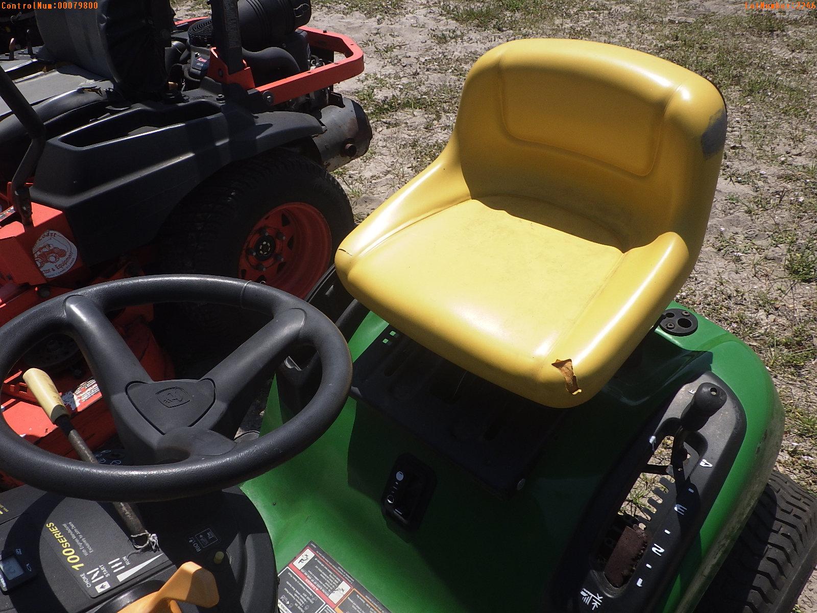 5-02246 (Equip.-Mower)  Seller:Private/Dealer JOHN DEERE D110 RIDING LAWN MOWER