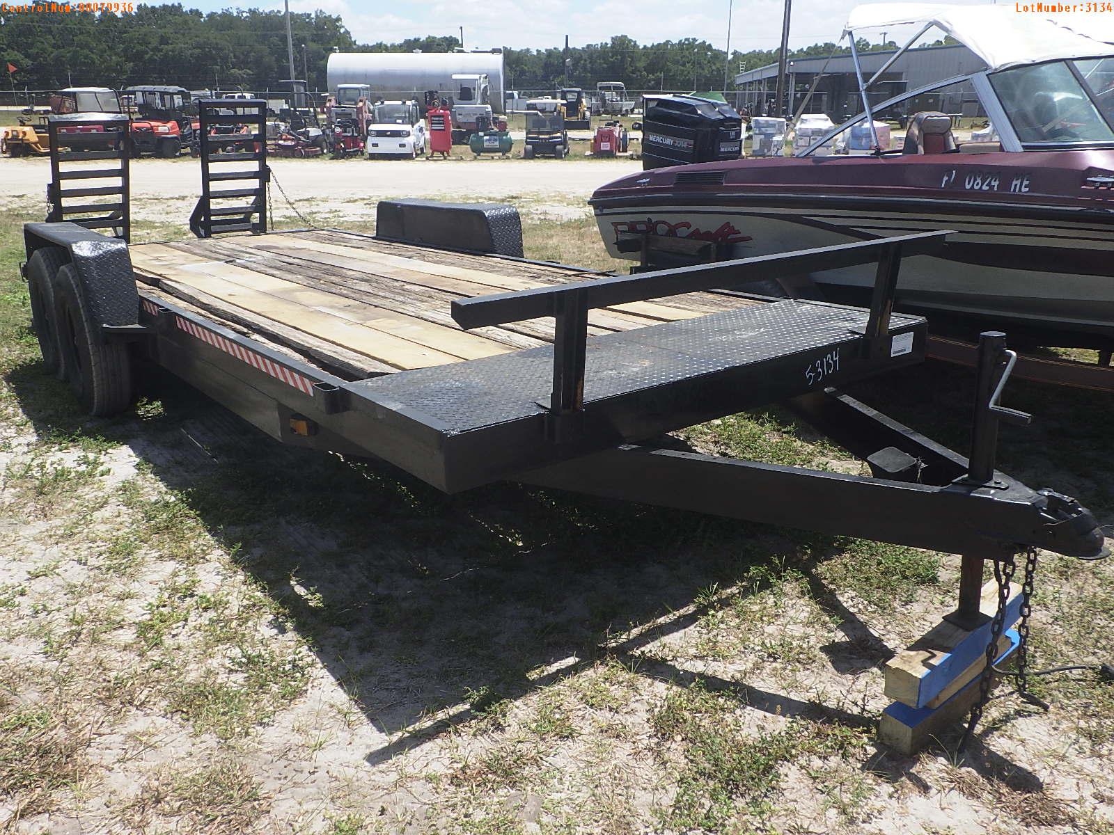 5-03134 (Trailers-Utility flatbed)  Seller:Private/Dealer 1999 RDO FLAT BED TAND