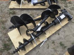 5-01222 (Equip.-Implement misc.)  Seller:Private/Dealer MIVA EXCAVATOR AUGER ATT