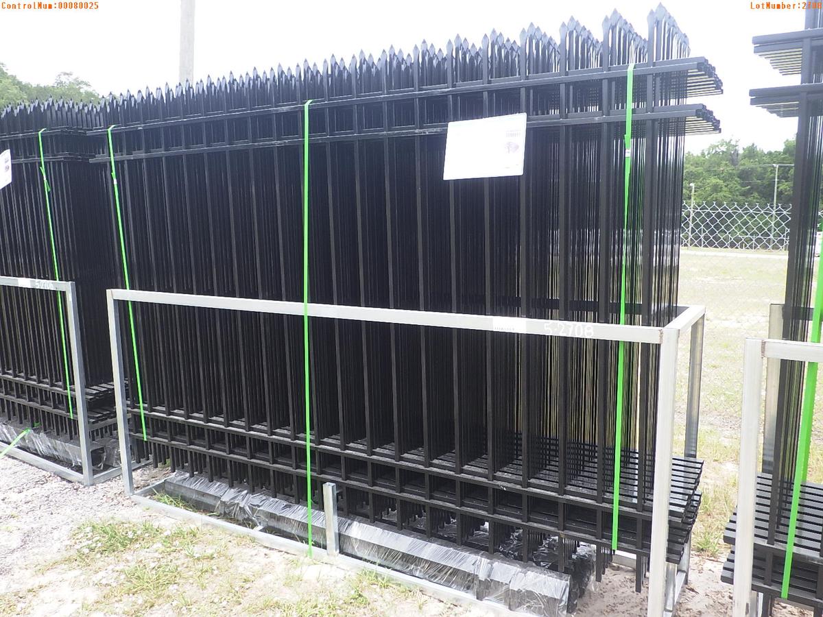 5-02708 (Equip.-Materials)  Seller:Private/Dealer (20) 10 BY 7 FOOT METAL FENCE