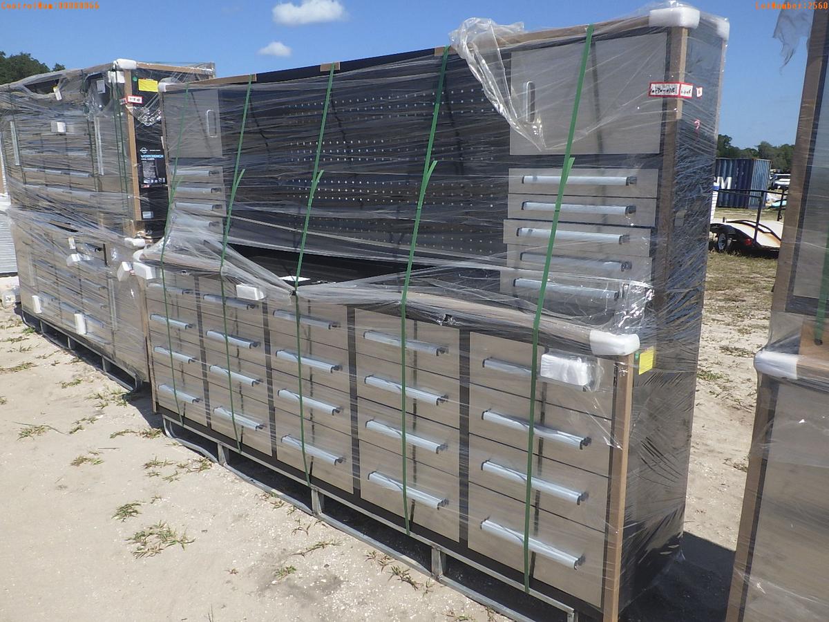 5-02560 (Equip.-Specialized)  Seller:Private/Dealer METAL 10 FOOT 30 DRAWER WORK