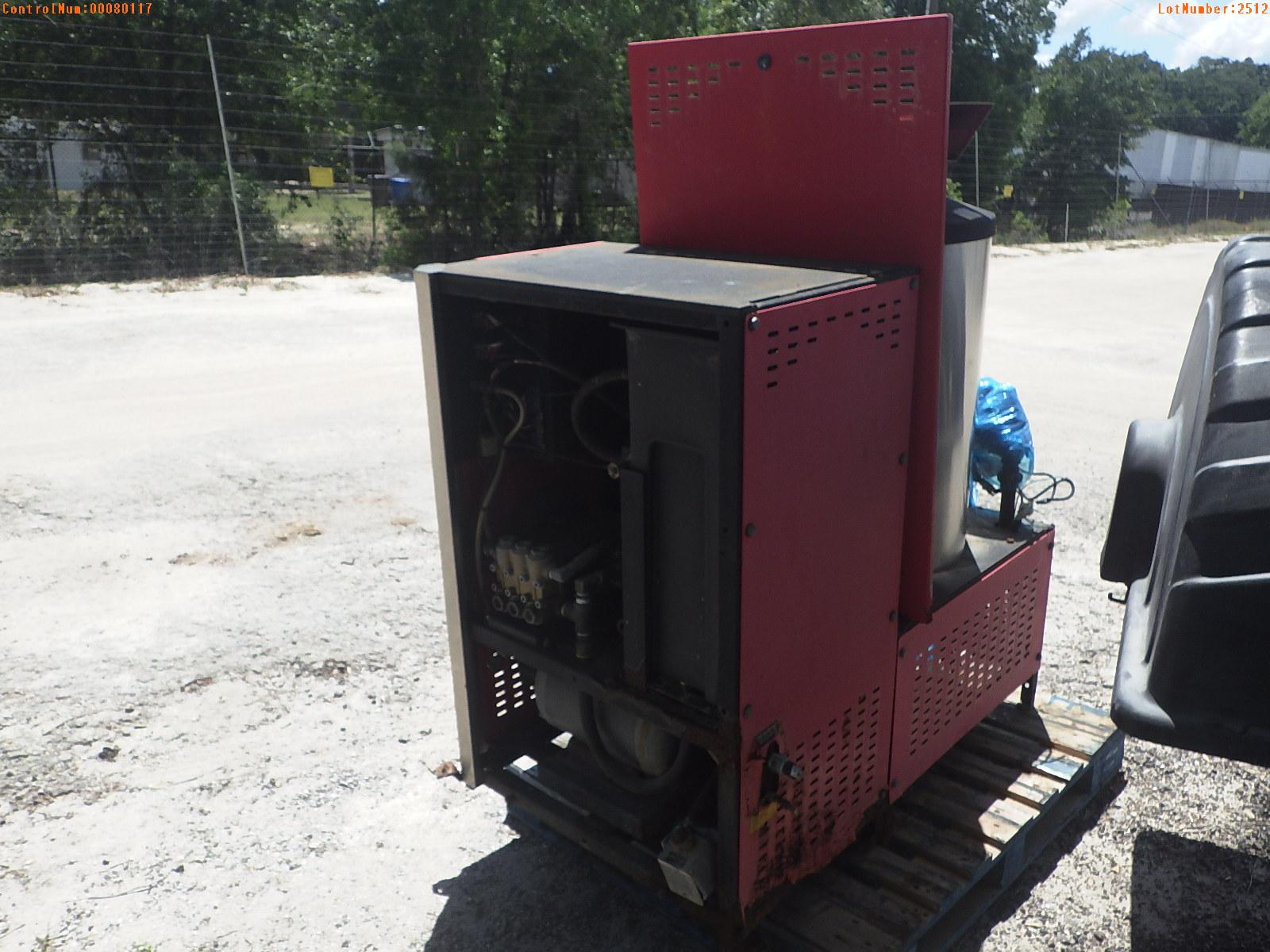 5-02512 (Equip.-Pressure washer)  Seller: Gov-Manatee County HOTSY 1812SS HOT WA