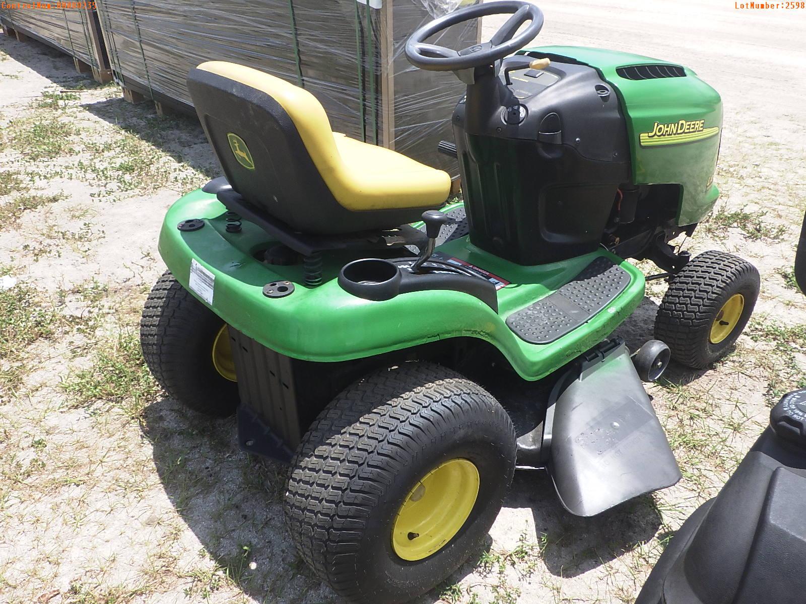 5-02598 (Equip.-Mower)  Seller:Private/Dealer JOHN DEERE L100 42 INCH RIDING MOW