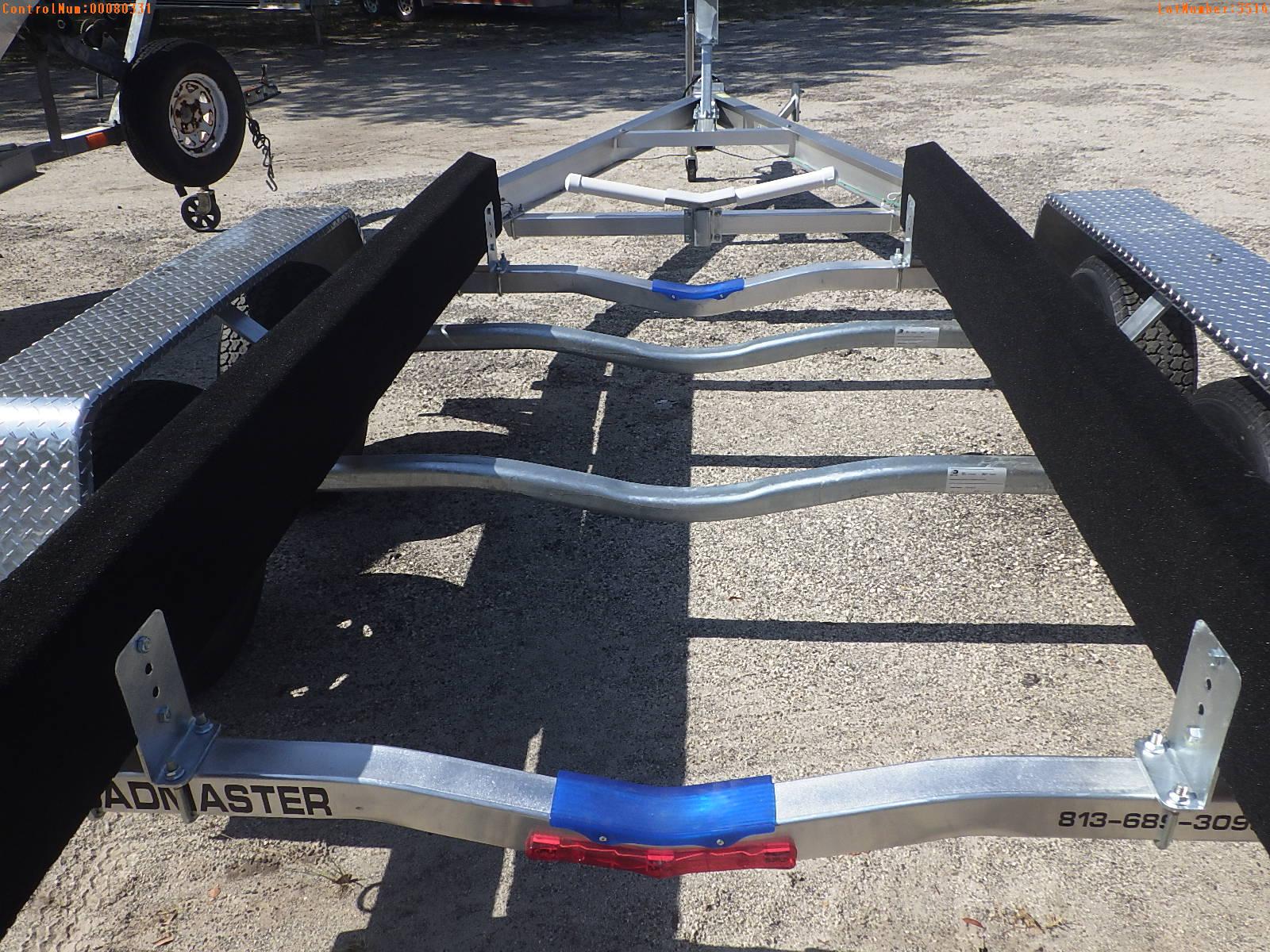 5-03514 (Trailers-Boat)  Seller:Private/Dealer LOADMASTER TANDEM AXLE ALUMINUM B