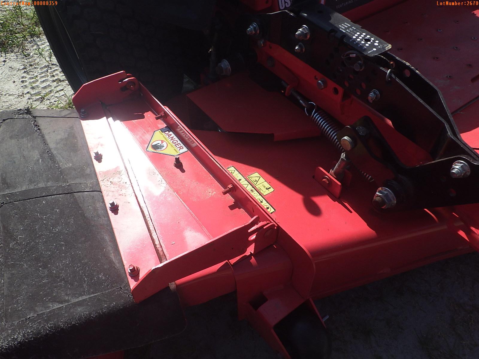 5-02670 (Equip.-Mower)  Seller:Private/Dealer GRAVELY PRO-TURN MACH ONE 60 INCH