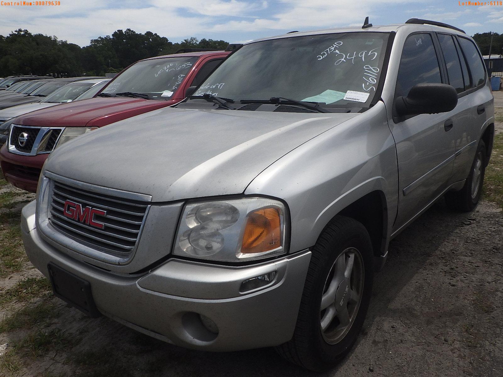 5-06118 (Cars-SUV 4D)  Seller: Florida State F.D.L.E. 2008 GMC ENVOY