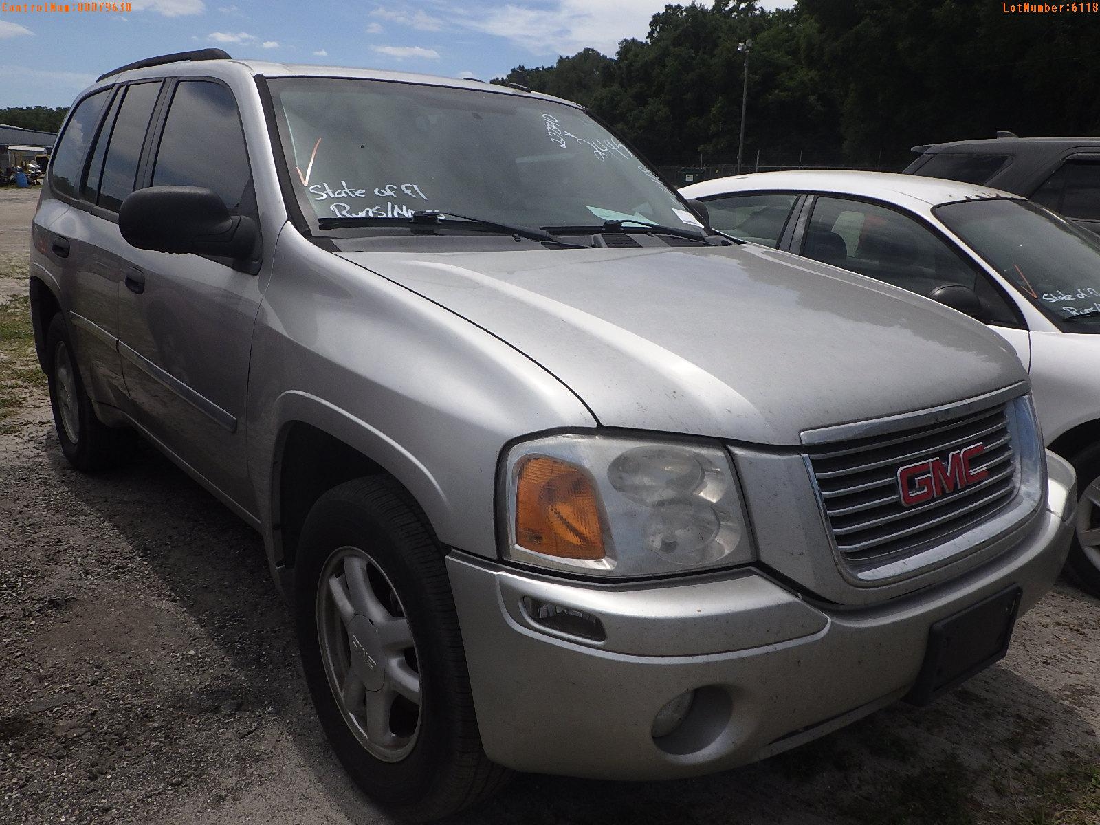 5-06118 (Cars-SUV 4D)  Seller: Florida State F.D.L.E. 2008 GMC ENVOY