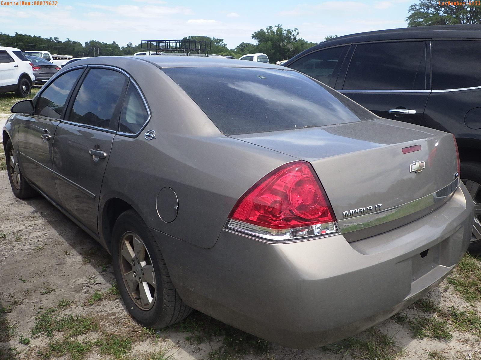 5-06133 (Cars-Sedan 4D)  Seller: Florida State F.D.L.E. 2007 CHEV IMPALA