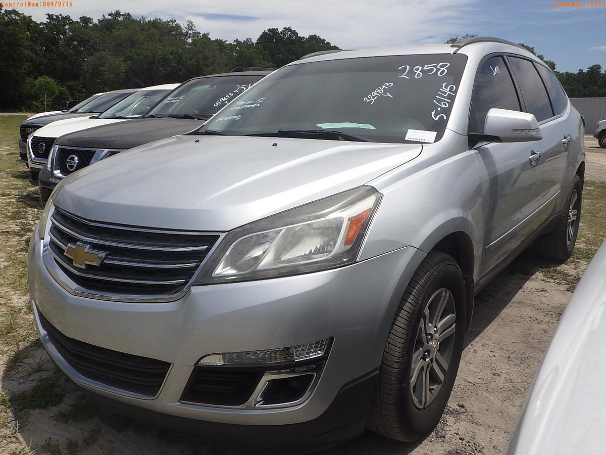 5-06145 (Cars-SUV 4D)  Seller: Florida State F.D.L.E. 2015 CHEV TRAVERSE