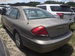 5-06229 (Cars-Sedan 4D)  Seller: Florida State C&F-D.C.F. 2007 FORD TAURUS