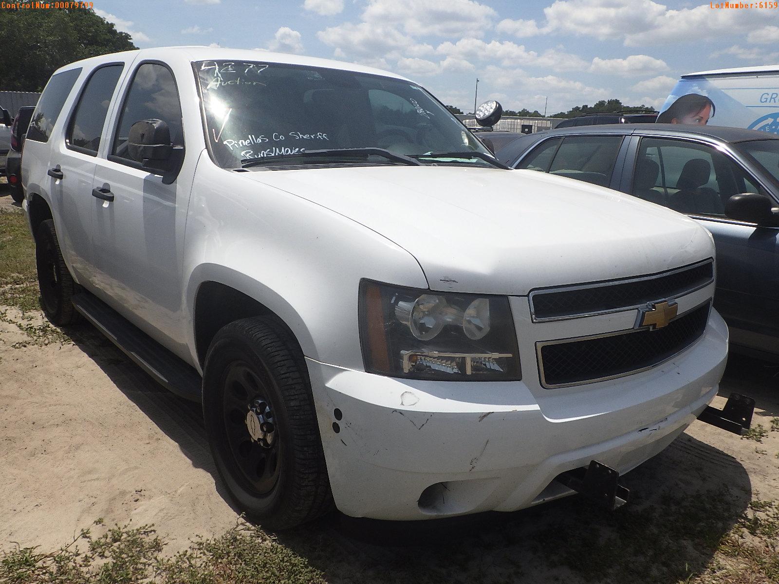 5-06159 (Cars-SUV 4D)  Seller: Gov-Pinellas County Sheriffs Ofc 2012 CHEV TAHOE