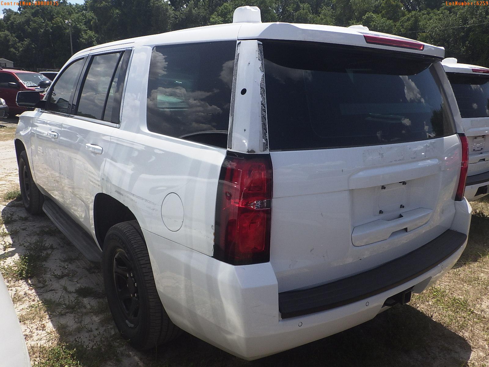 5-06259 (Cars-SUV 4D)  Seller: Gov-Pinellas County Sheriffs Ofc 2015 CHEV TAHOE