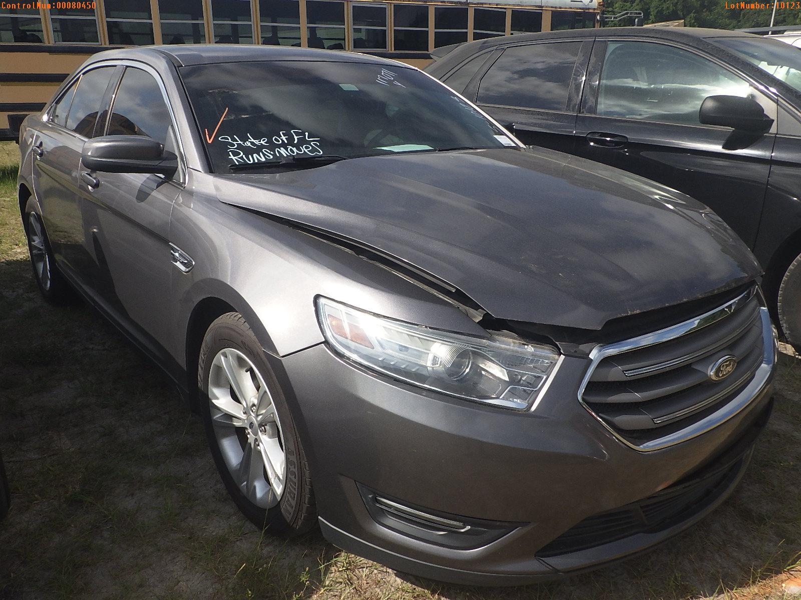 5-10123 (Cars-Sedan 4D)  Seller: Florida State F.D.L.E. 2013 FORD TAURUS