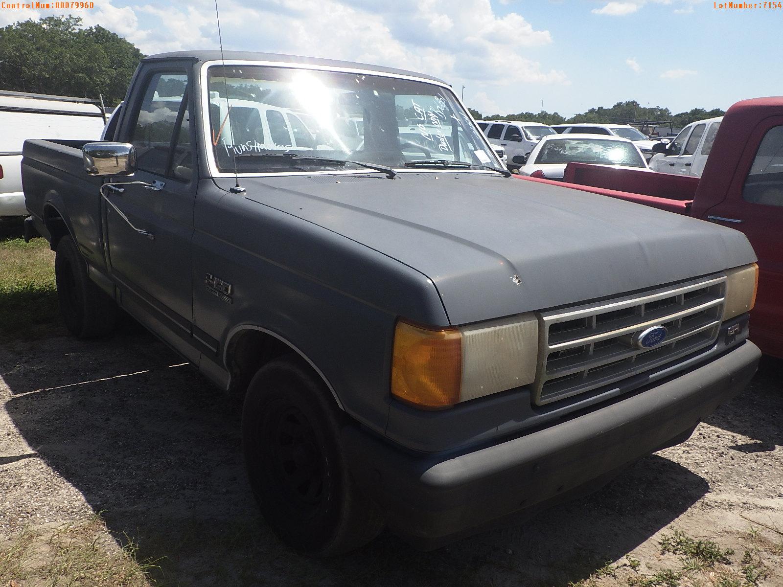 5-07154 (Trucks-Pickup 2D)  Seller:Private/Dealer 1991 FORD F150