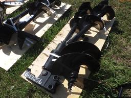 6-13256 (Equip.-Implement misc.)  Seller:Private/Dealer MIVA EXCAVATOR AUGER ATT
