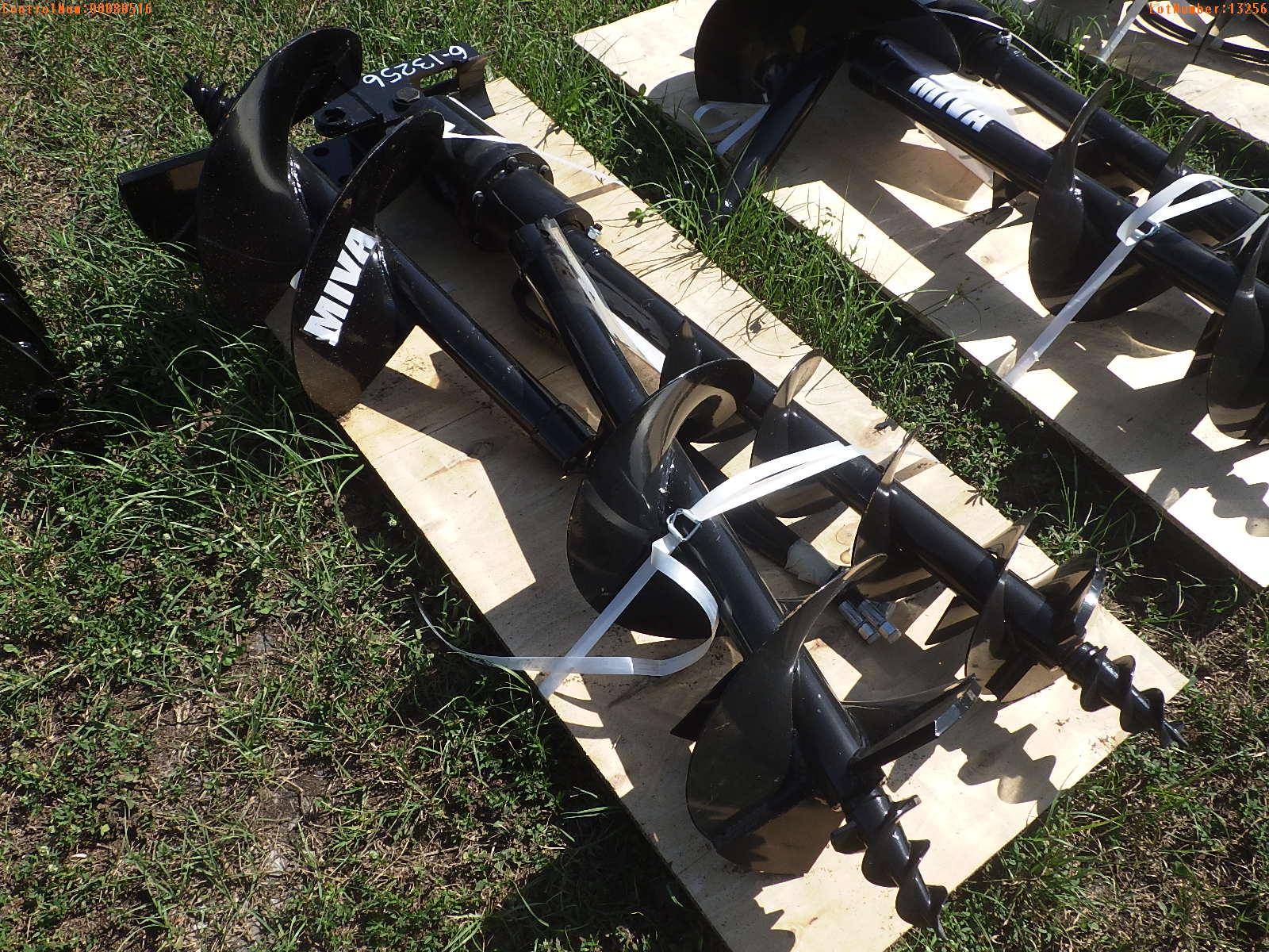 6-13256 (Equip.-Implement misc.)  Seller:Private/Dealer MIVA EXCAVATOR AUGER ATT