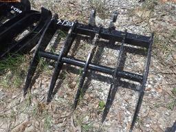 8-12210 (Equip.-Implement misc.)  Seller:Private/Dealer MIVA EXCAVATOR RAKE ATTA