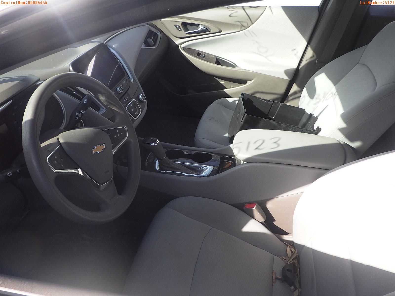 11-05123 (Cars-Sedan 4D)  Seller: Gov-Pinellas County Sheriffs Ofc 2020 CHEV MAL