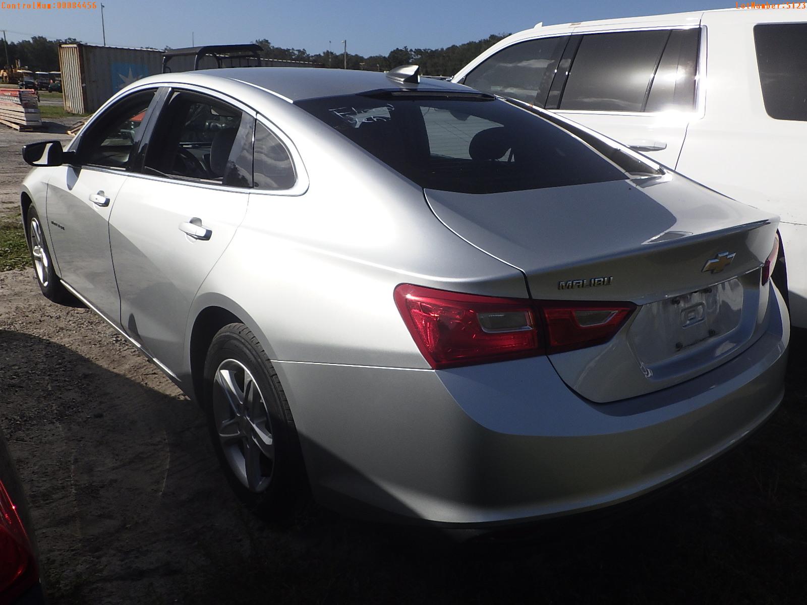 11-05123 (Cars-Sedan 4D)  Seller: Gov-Pinellas County Sheriffs Ofc 2020 CHEV MAL