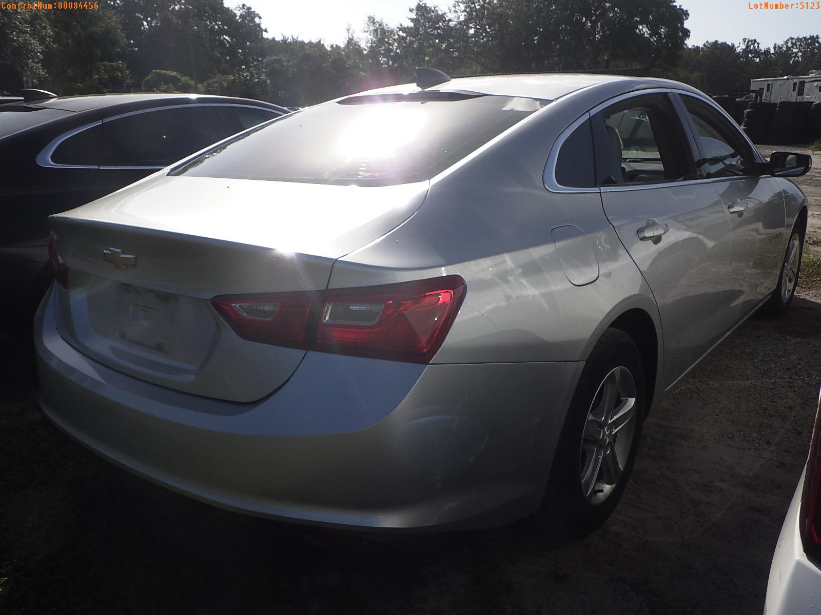 11-05123 (Cars-Sedan 4D)  Seller: Gov-Pinellas County Sheriffs Ofc 2020 CHEV MAL