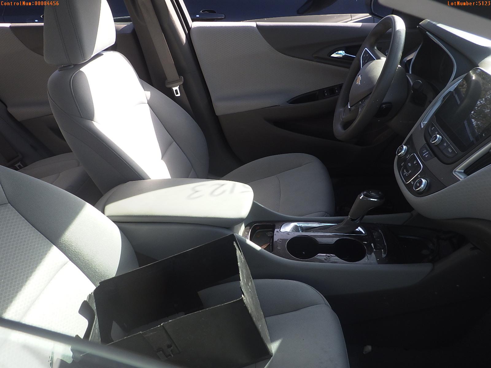 11-05123 (Cars-Sedan 4D)  Seller: Gov-Pinellas County Sheriffs Ofc 2020 CHEV MAL