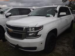 11-06226 (Cars-SUV 4D)  Seller: Gov-Pinellas County Sheriffs Ofc 2016 CHEV TAHOE