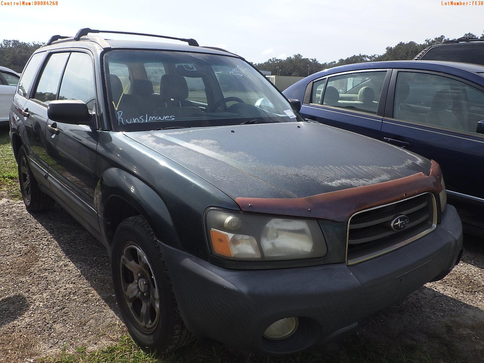 11-07138 (Cars-Sedan 4D)  Seller:Private/Dealer 2004 SUBA FORESTER