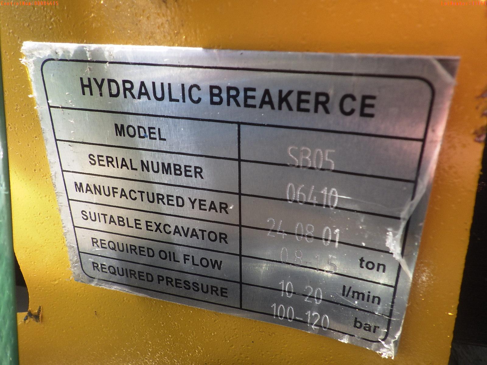 11-13141 (Equip.-Implement misc.)  Seller:Private/Dealer VICSEC VCH35 EXCAVATOR