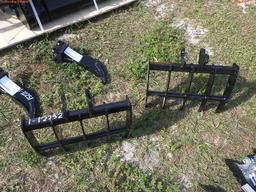 1-12252 (Equip.-Implement misc.)  Seller:Private/Dealer (2) MIVA RAKE EXCAVATOR