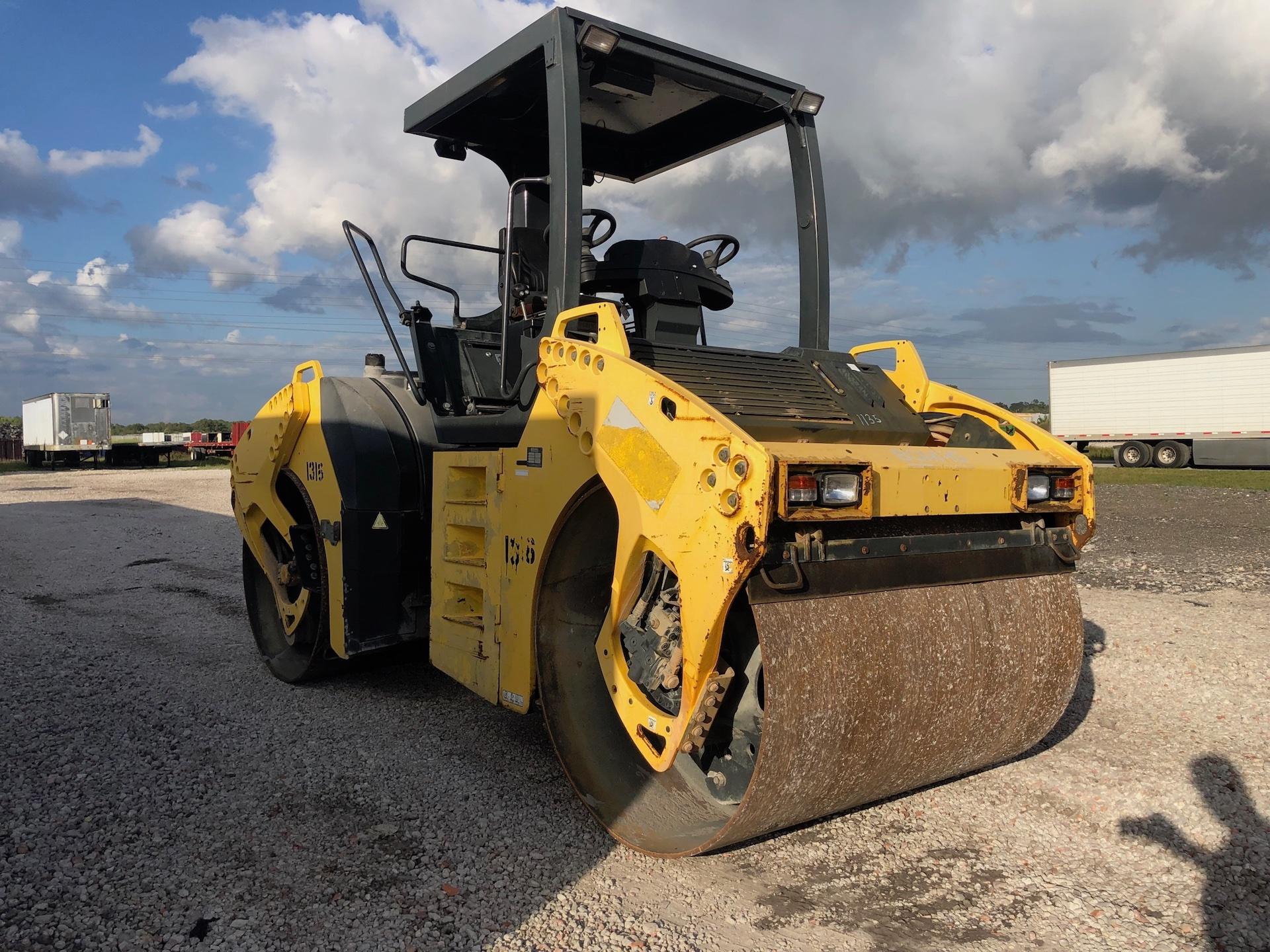 2008 Bomag BW161AD-4 Tandem Smooth Drum Roller