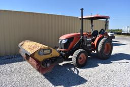 2015 Kubota MX5200F Broom Sweeper Tractor