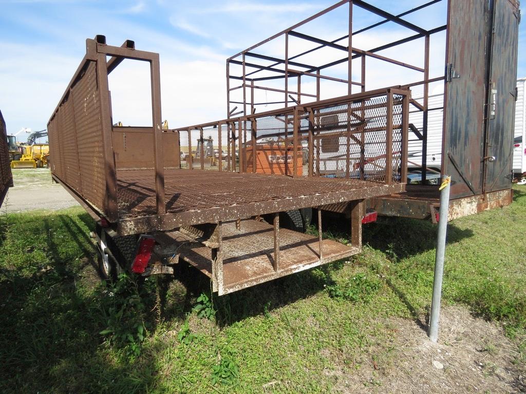 18ft x 8ft Custom job trailer