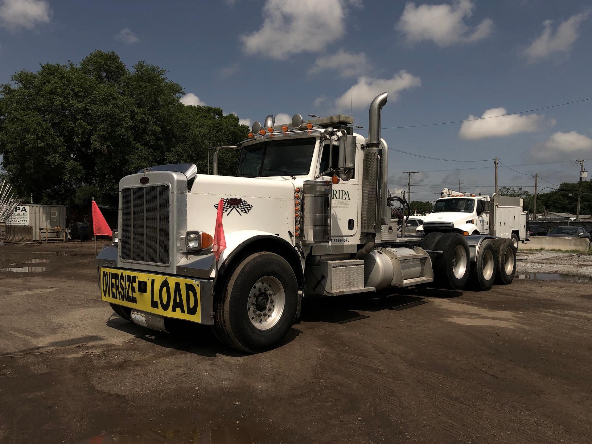 2005 Peterbilt 379 Tri Axle Truck Tractor (wetkit)