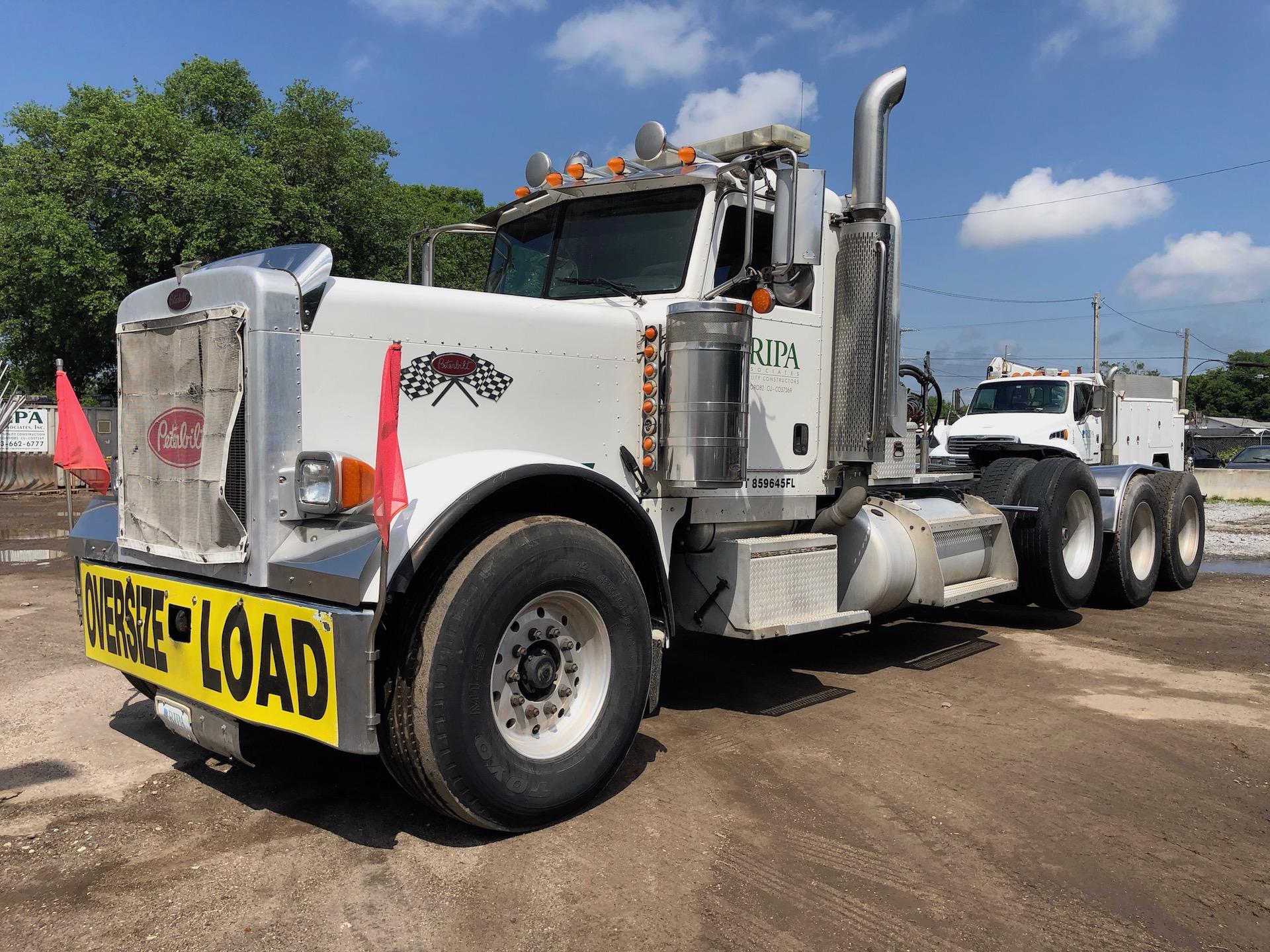 2005 Peterbilt 379 Tri Axle Truck Tractor (wetkit)