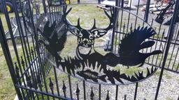16FT Powder Costed Animals Gates with Posts
