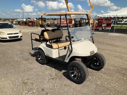 2014 E-Z-Go 48V 4 Passenger Lifted High Speed Golf Cart