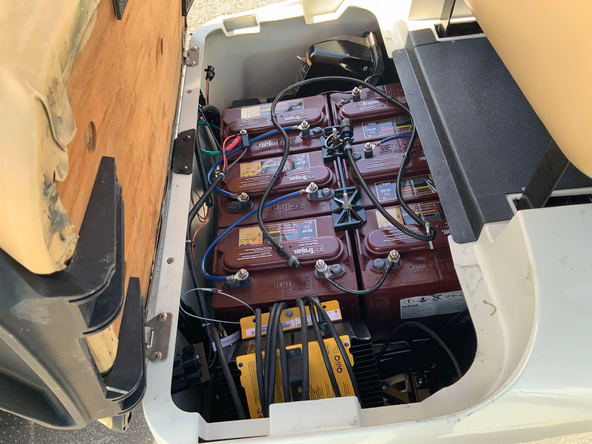 2014 E-Z-Go 48V 4 Passenger Lifted High Speed Golf Cart