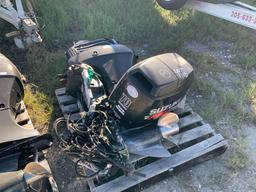 Suzuki 70HP Outboard Engine with 3 Blade Stainless Prop
