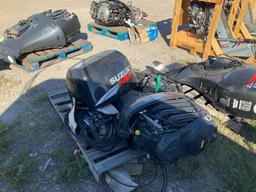 Suzuki 70HP Outboard Engine with 3 Blade Stainless Prop