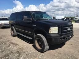 2005 Ford Excursion 4x4 Sport Utility Vehicle