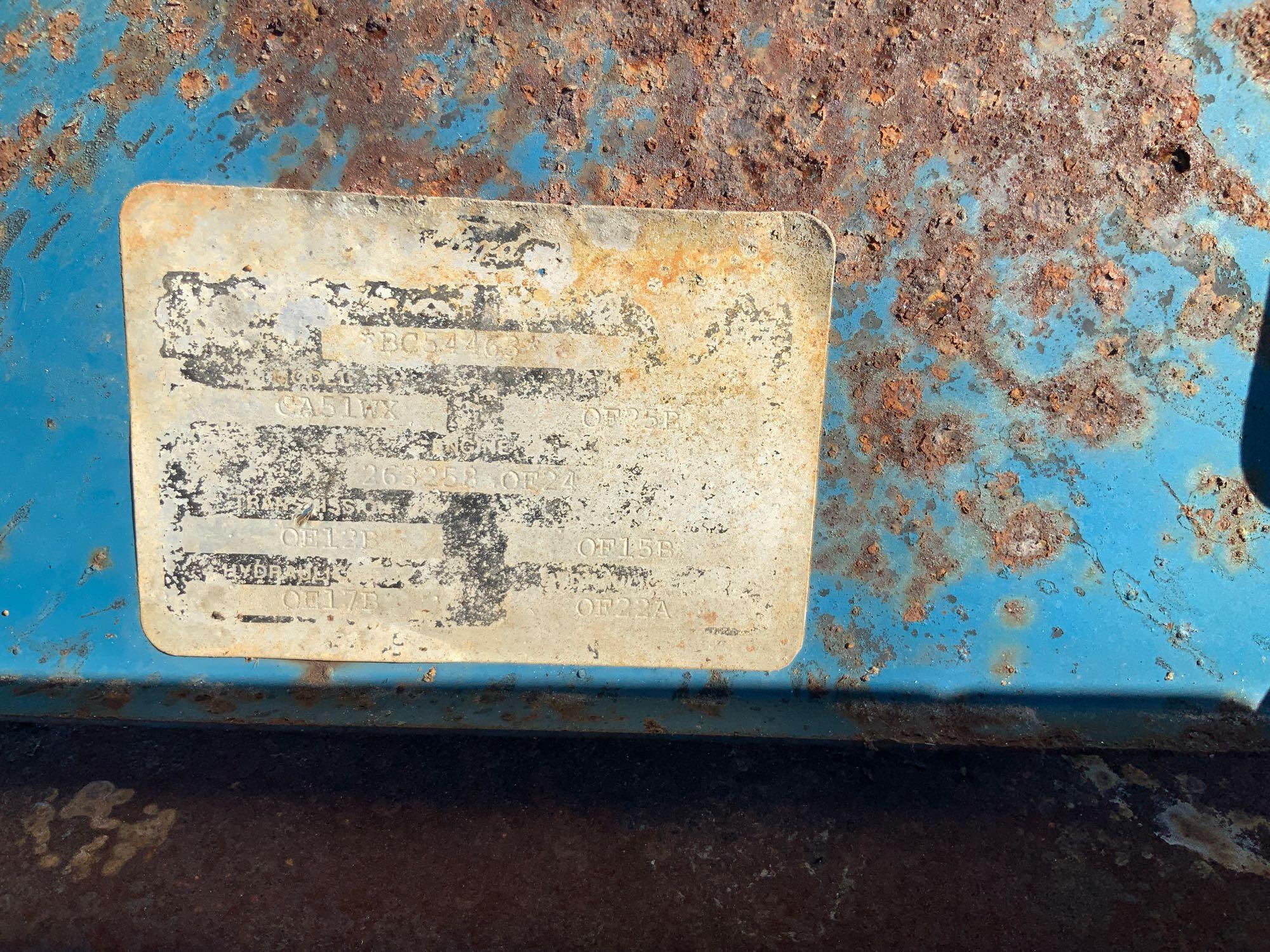 Ford 3930 Box Blade Tractor