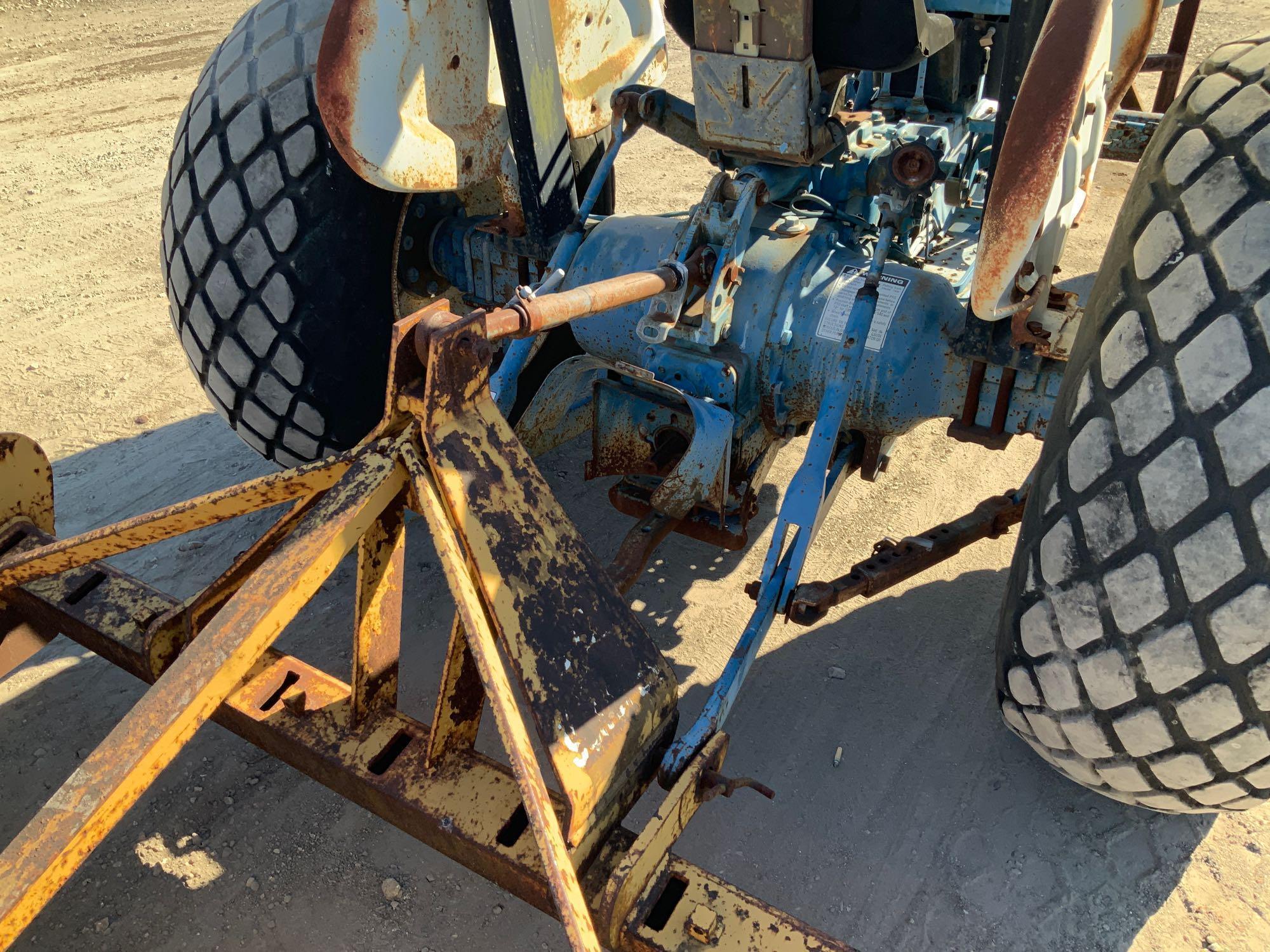 Ford 3930 Box Blade Tractor