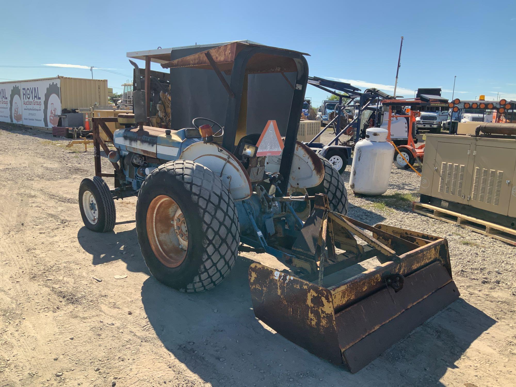 Ford 3930 Box Blade Tractor