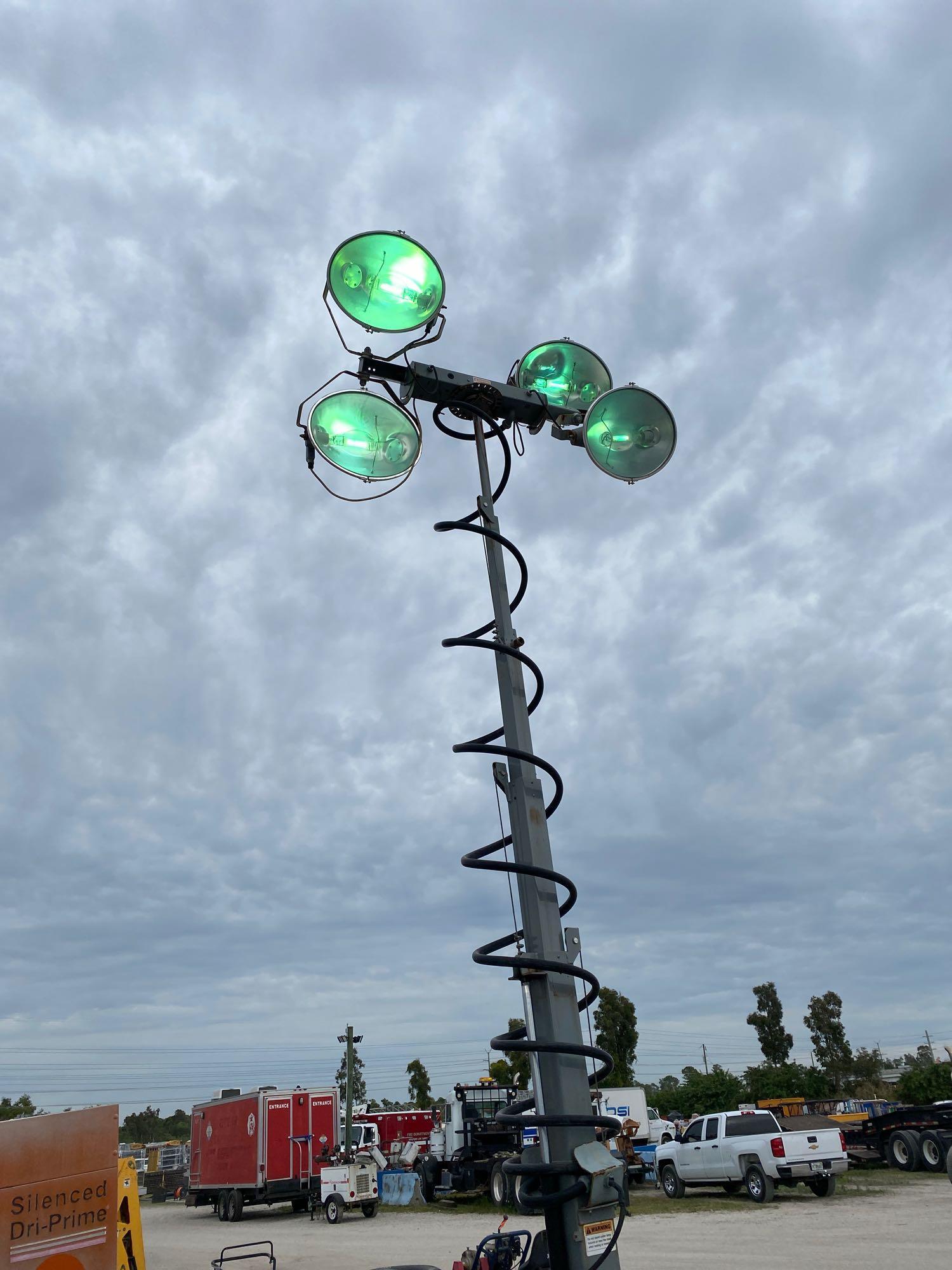 Allmand Night-Lite Pro II 15kW 1250 Watt Light Tower Generator