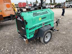 Allmand Night-Lite Pro II 15kW 1250 Watt Light Tower Generator