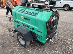 Allmand Night-Lite Pro II 15kW 1250 Watt Light Tower Generator