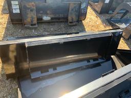Unused 66in Skid Steer Bucket