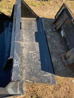 Unused 66in Skid Steer Bucket