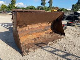 Paladin JD 3 Yard Quick Coupler Wheel Loader Bucket Attachment 100in